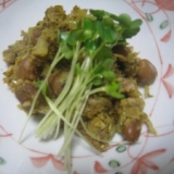 サバ缶とひよこ豆のカレー煮