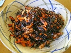 ぱぱっと早い!ひじきの煮物