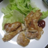 ボリューム 豚ロースのピカタ