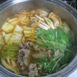 簡単キムチ鍋