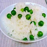 春です!旬をあじわう 豆ご飯