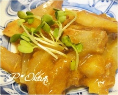 簡単に1品♪大根とツナ缶のカレー煮