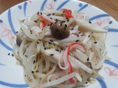 野菜高騰の救世主!もやしとシメジの炒めもの