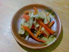 たっぷり根菜きんぴら