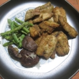 秋刀魚の磯辺焼き