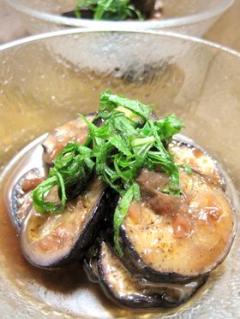 なすのさっぱり梅マリネ