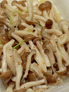 レンジで☆シメジのおつまみ