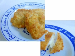 かつの中からチーズがとろ~り