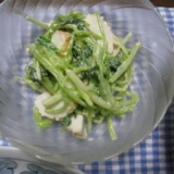 みつばのごまマヨ和え