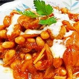 鶏肉トマトソース煮大豆入り