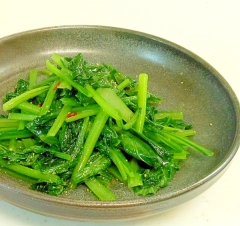 翡翠炒青菜 青菜の塩炒め ツォー チンツァイ