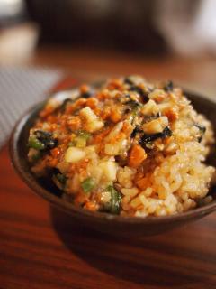 山形のだし+納豆+のり+ごま油