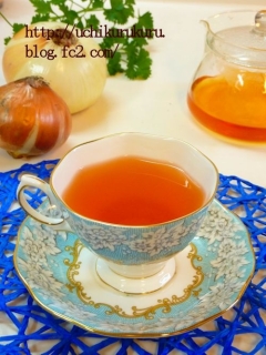 高血圧予防に♪ 玉ねぎの皮茶