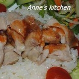 東南アジア風チキンライス