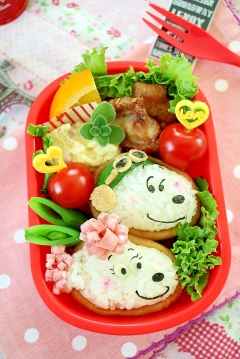 I LOVE スヌーピー　フィフィとスヌーピー弁当