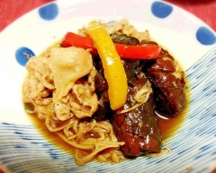 おかずになる♪ 豚肉とナスの旨煮☆