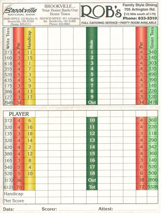 【ゴルフ他＠米国】112 コース40 Penn Terra Golf Course ワルディーの京都案内 楽天ブログ