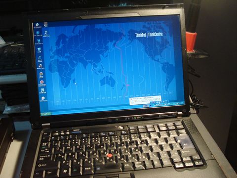 液晶漏れIBM THINKPAD LENOVO X61 Think Pad Lenovo X61 液晶交換②（その他 その他）by tacoma
