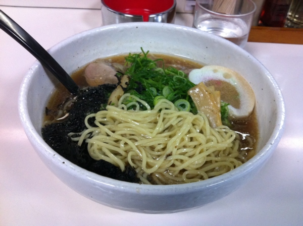 らーめん丈屋 美郷店 鴨だしらーめん 麺