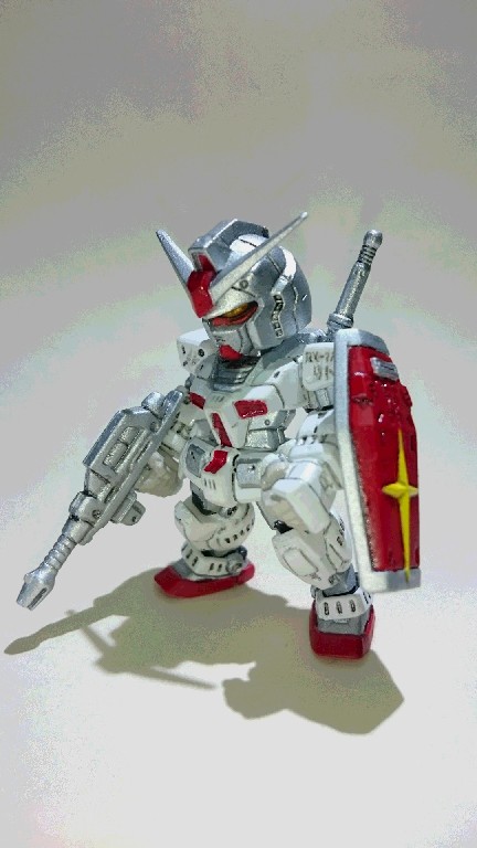 RX-78-1 ﾌﾟﾛﾄﾀｲﾌﾟｶﾞﾝﾀﾞﾑ【ﾛｰﾙｱｳﾄｶﾗｰ】 | ガンダム大好きおやぢの小部屋：「FW GUNDAM CONVERGE」改造ほか  - 楽天ブログ