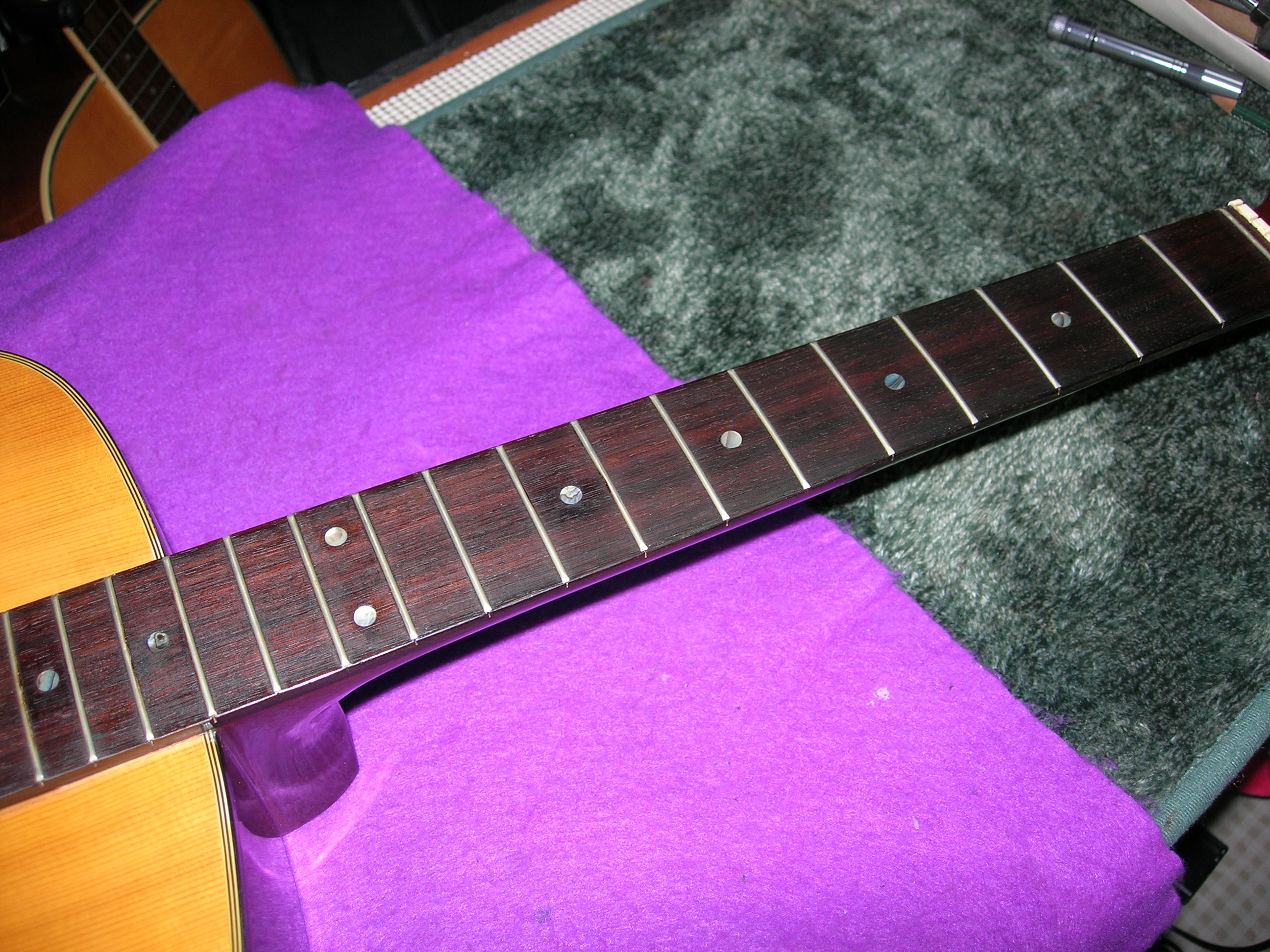 Terada　テラダ　12弦　ギター補修箇所あり　1フレットが0フレットタイプ Terada テラダ 12弦 ギター補修箇所あり 1フレットが0フレットタイプ