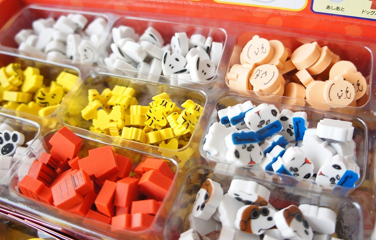 スヌーピー 詰め放題 思わず詰め込みに熱中！「スヌーピーつめつめ消しゴム