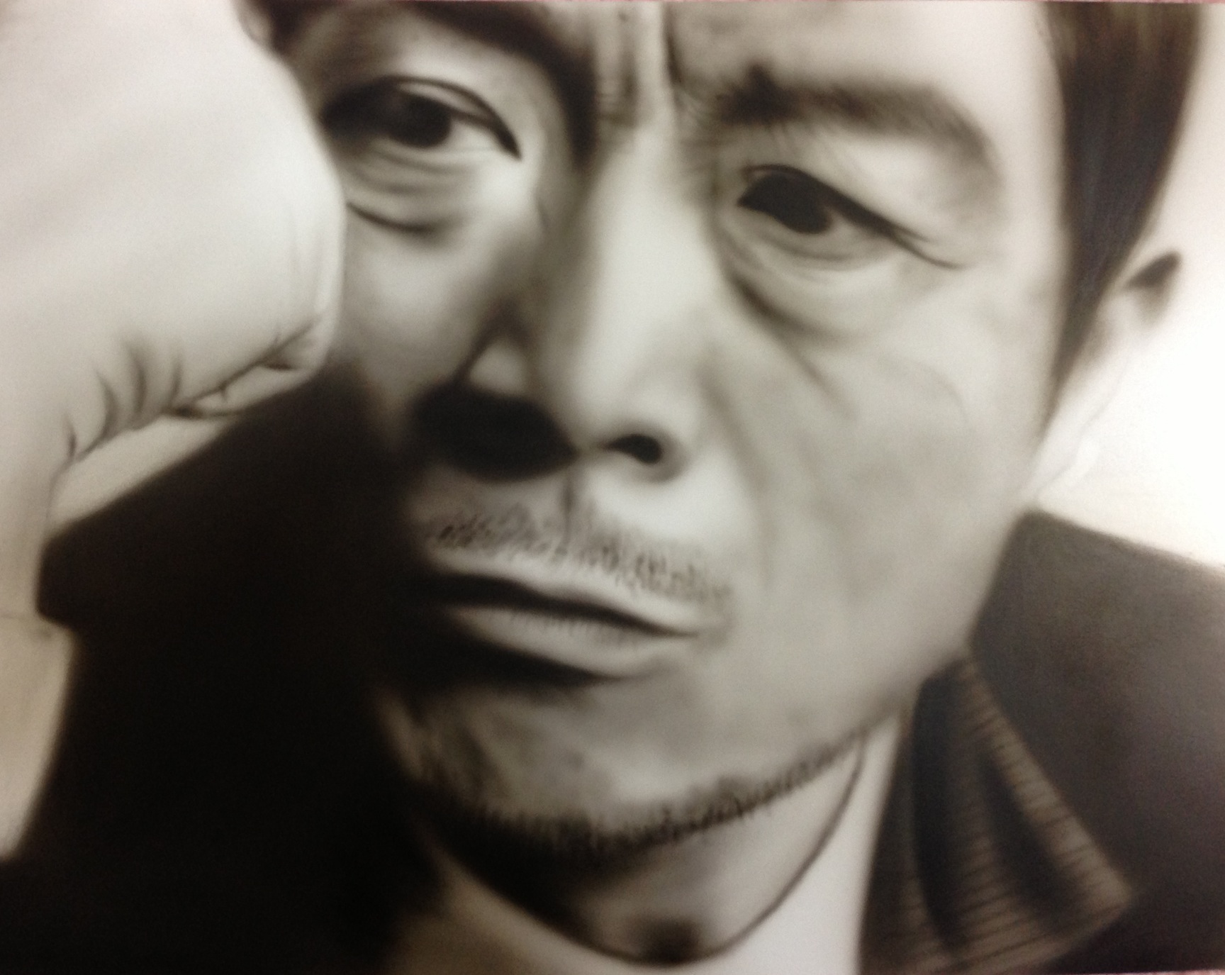 エアブラシ人物画 矢沢永吉 | 愛知県名古屋市のボディジュエリー