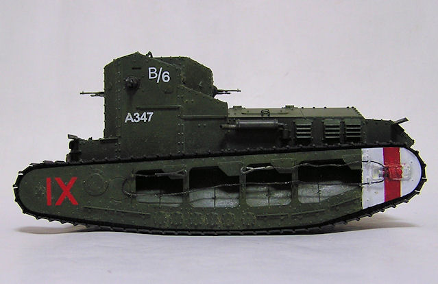 イギリス中戦車 マークＡホイペット （ＭＥＮＧ ＭＯＤＥＬ） 完成 
