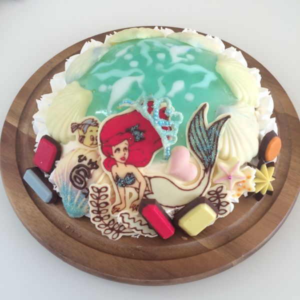 海のアリエルケーキの作り方 ムーミンママの小さなひみつ 楽天ブログ