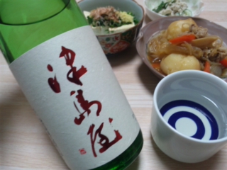 津島屋・純米吟醸無濾過生原酒23BY