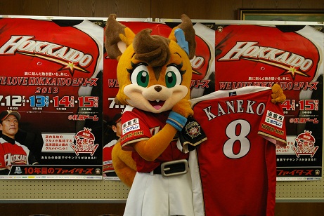 北海道日本ハムファイターズ 2013限定 ユニフォーム袖用ワッペン 北海道日本ハムファイターズ 2013限定 ユニフォーム袖用ワッペン