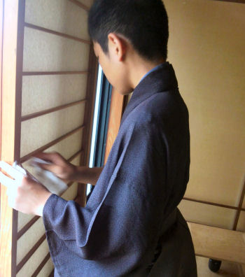 お掃除