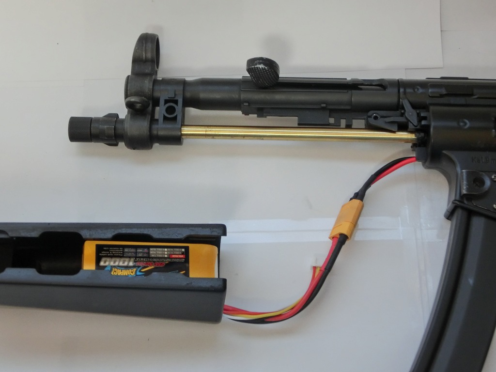 東京マルイ MP5 NAVY 東京マルイ MP5 Navy Max初速ハイサイ M4ストック化 | 船長の銃