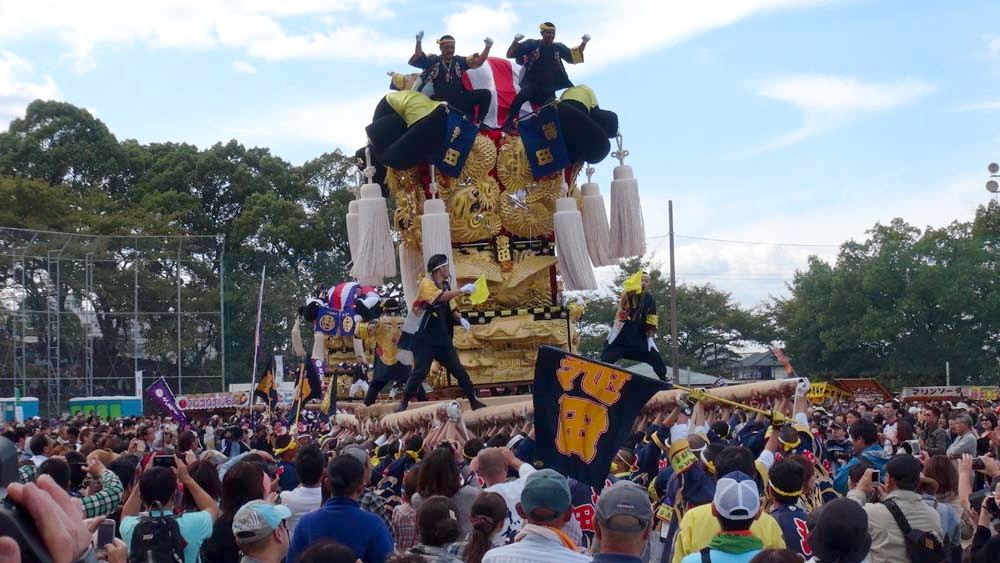 山根グランドでかき比べの池田太鼓台 | ＺＥＮさんの新居浜太鼓祭り ブログ - 楽天ブログ