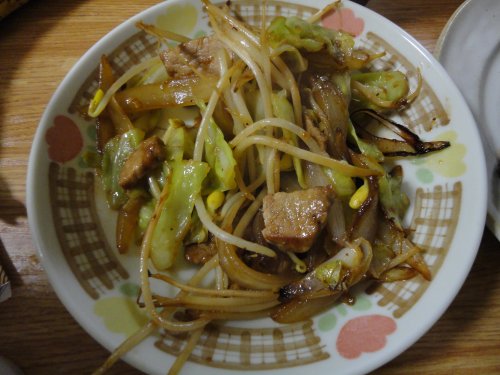 肉野菜炒めinしょうゆ麹