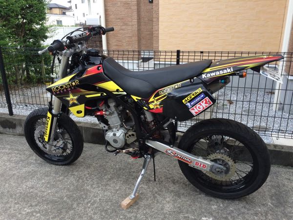 KLX250SR フロントブレーキホース交換 | 柊ざえもんのHappyLife - 楽天 