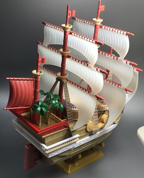 本格帆船プラモデルシリーズ ワンピース レッド・フォース号 色分け済みプラモデル w17b8b5 Amazon.co.jp: 本格帆船プラモデルシリーズ ワンピース レッド