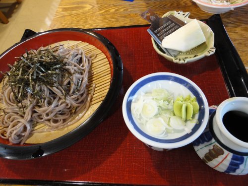 道の駅遠野風の丘のレストランの暮坪そば