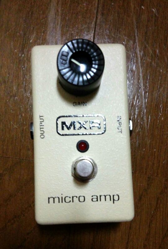 MXR Micro Amp（クリーンブースター） MXR Micro Amp」レビュー！現行品と80年製ヴィンテージを比較