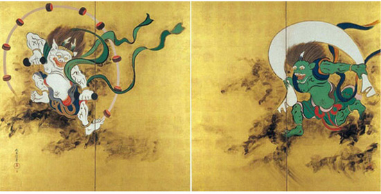 琳派 京を彩る」 風神雷神図屏風を見る | くり坊のひとりごと