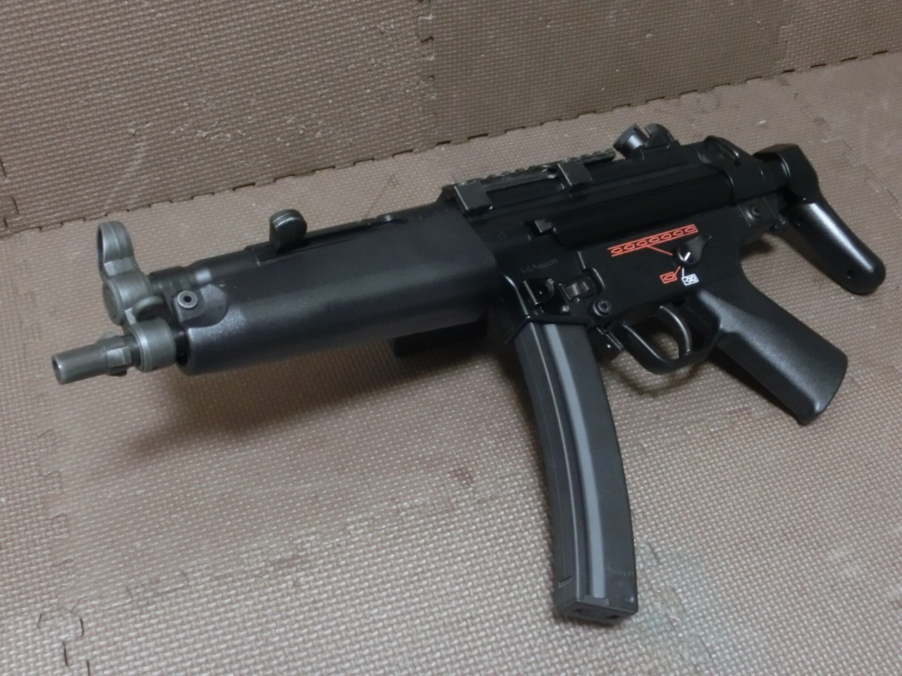 東京マルイ MP5A5 流速、ハイサイチェーン | 船長の銃改造記 - 楽天ブログ