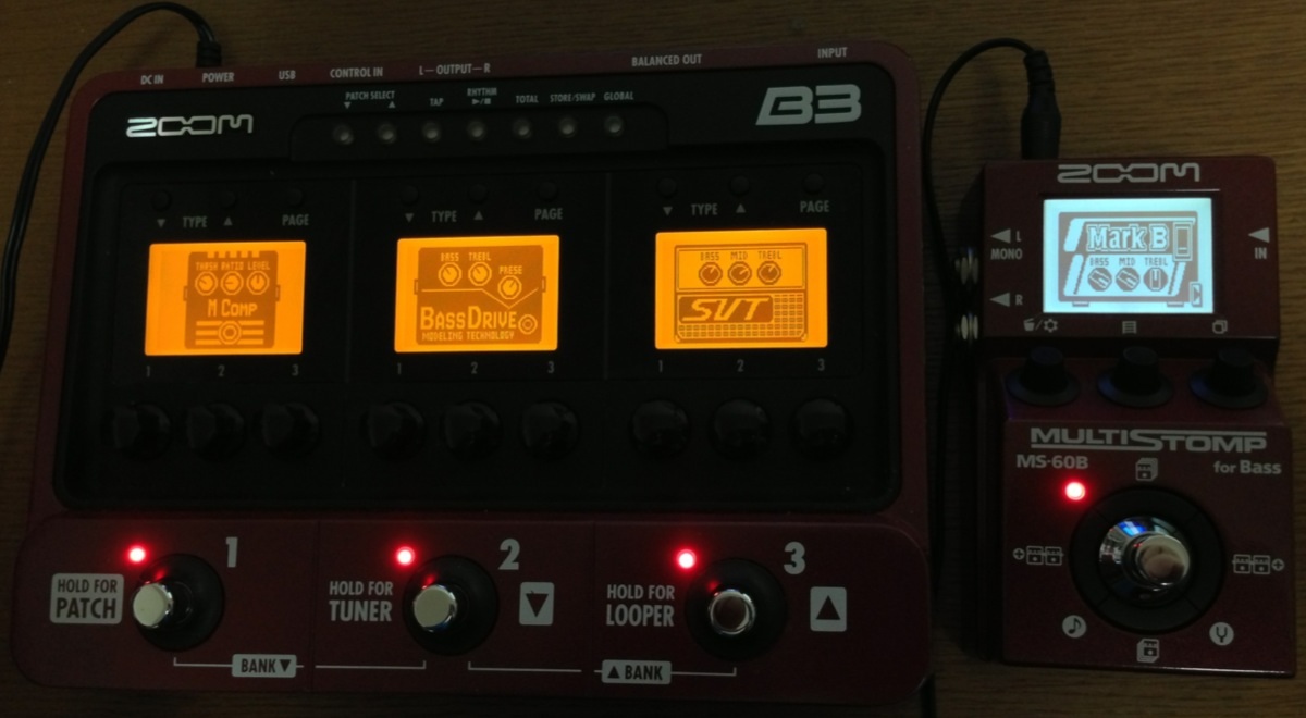 ZOOM MS-60BとB3 | Different Stages - 楽天ブログ