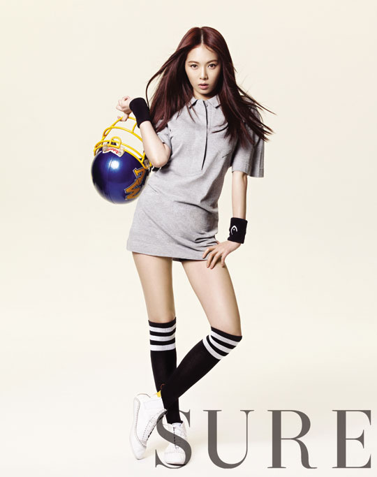 4minute ヒョナ 雑誌 Sure Fit 5月号 画像 Kpop 楽天ブログ