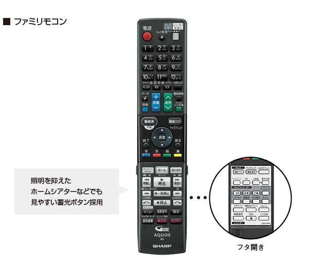 シャープBD-T2800/三番組同録可/大容量2TB実動品/ドラ丸まと丸