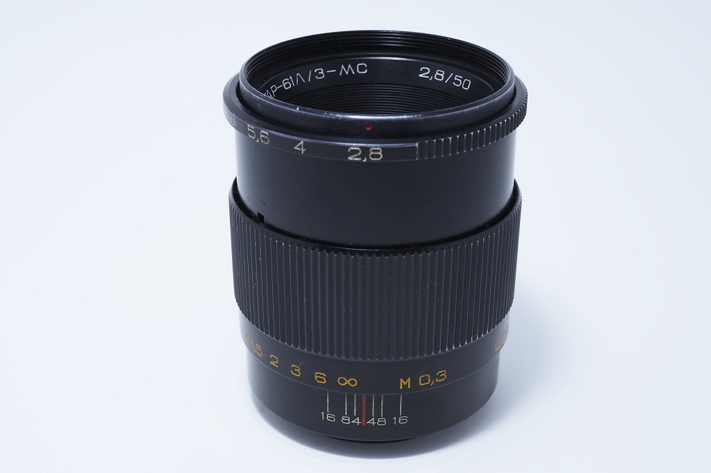 星型ボケができるオールドレンズINDUSTAR 61L/Z-MC 50mm/F2.8を落札