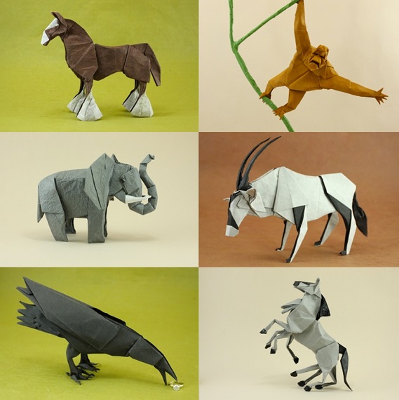 折り紙でリアルな野生動物を作り上げるQuentin Trollip氏の作品が凄い！ 愛すべき道具達・・・。 楽天ブログ