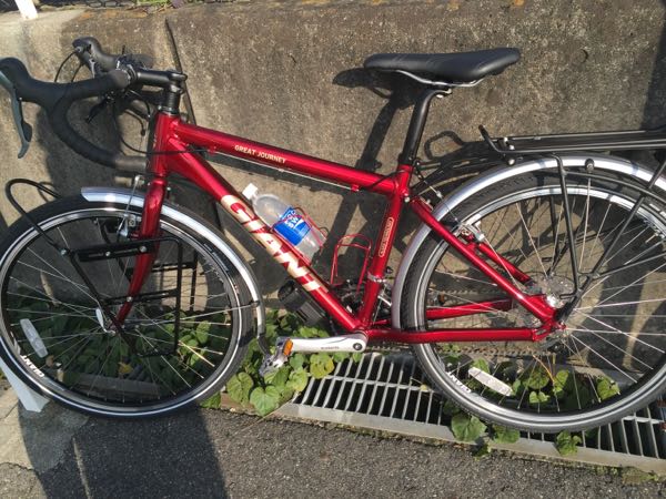 今日はその旅の時使う自転車で ...