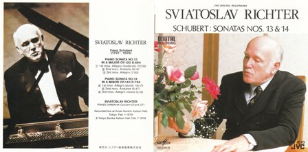 リヒテル／シューベルト　ピアノ・ソナタ第１３番＆第１４番 D00091971⁄CD⁄リヒテル「シューベルト⁄ピアノ・ソナタ第13番、第14番」
