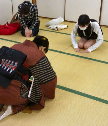 挨拶から