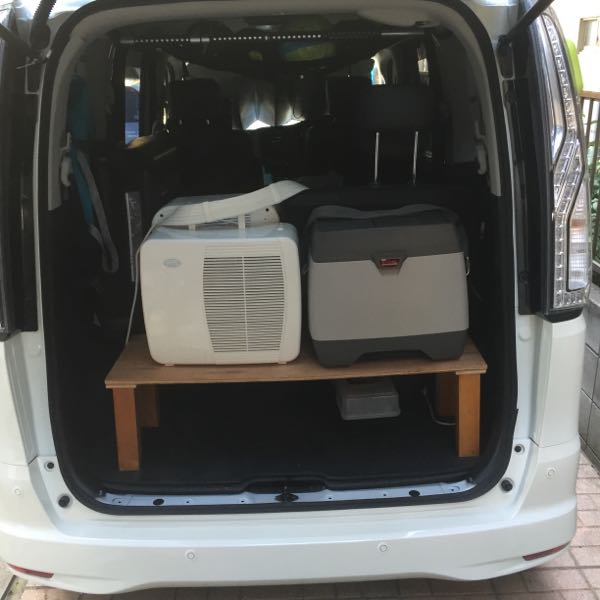 夏に向けてラゲッジルーム収納力アップ 自作ラック セレナc26で車中泊仕様を目指すブログ 楽天ブログ